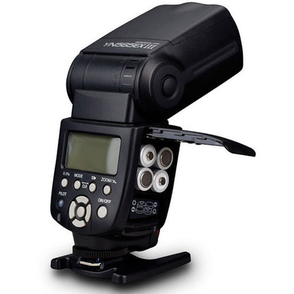 Yongnuo 565EX III Flash para cámaras Canon Potente número guía 190 y zoom 24-105mm