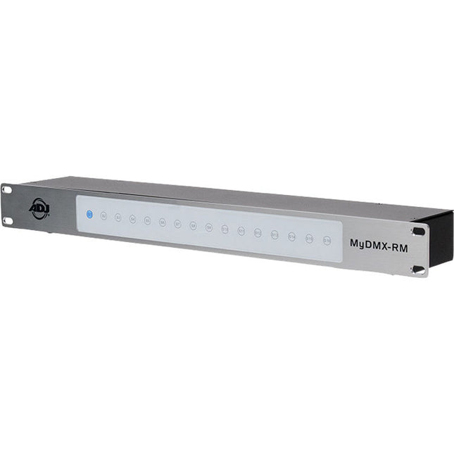 American DJ myDMX-RM Sistema de Control DMX Rackmount 512 Canales 16 Triggers