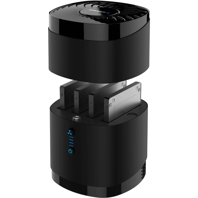 Sabrent USB 3.0 Docking Station para 4 HDD SSD de 2.5 con ventilador