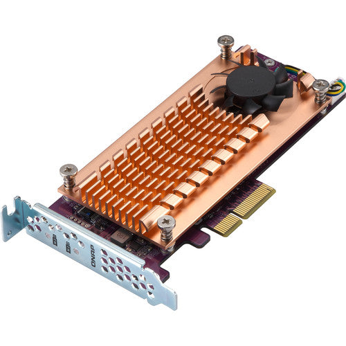 QNAP Tarjeta de Expansión SSD PCIe Gen2 x4 Dual M.2 22110 2280