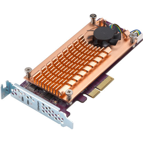 QNAP QM2 Tarjeta de Expansión PCIe para SSD M.2 SATA 2 Ranuras 2280 22110