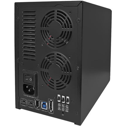 Oyen Digital Mobius Caja RAID 5 Bahías USB 3.0 FireWire 800 eSATA 6 Gb/s Aluminum
