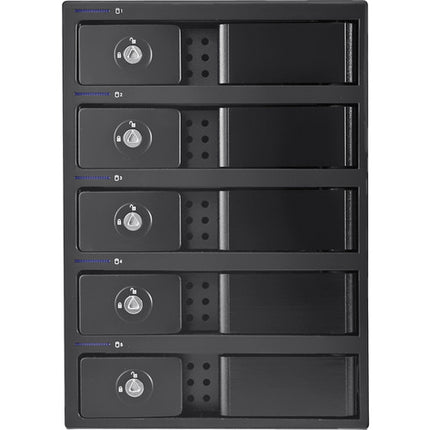 Oyen Digital Mobius Caja RAID 5 Bahías USB 3.0 FireWire 800 eSATA 6 Gb/s Aluminum