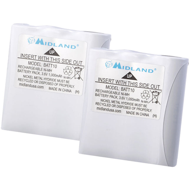 Batería Recargable Midland para X-Talker T71 T75 T77 T79 Pack 2