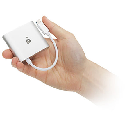 IOGEAR Adaptador USB Tipo-C a Doble HDMI 2.0 4K UHD 30 Hz Aluminio