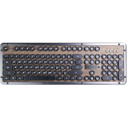 AZIO Retro Classic Elwood Teclado Mecánico Bluetooth Retroiluminado 5000mAh USB-C