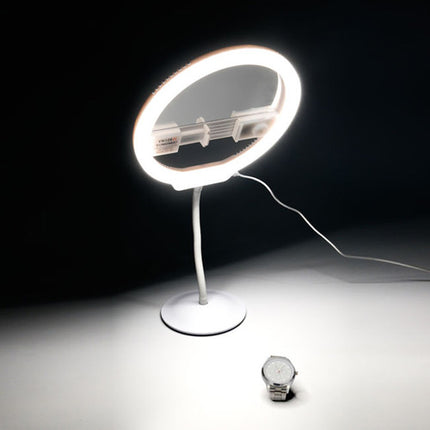 Yongnuo YN128 II Luz LED Portátil para Belleza Rosa 3200-5500K 110°ángulo