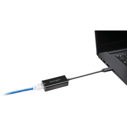 Kensington CA1100E Adaptador USB Tipo C a Ethernet Gigabit Plug and Play