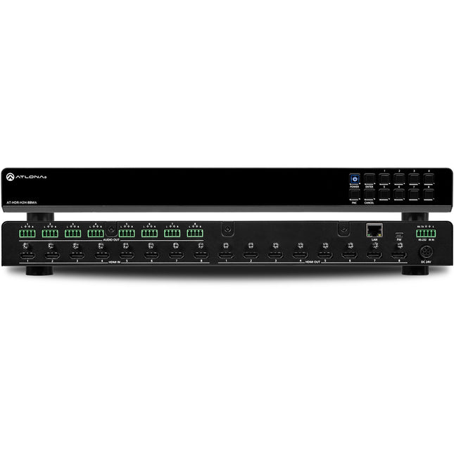 Atlona AT-HDR-H2H-88MA Matriz HDMI 8x8 UHD 4K HDR con Control IR y Soporte Rack 19"