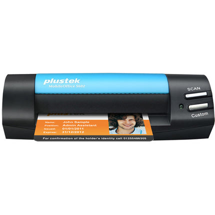 Plustek Mobile Office S602 Lector De Tarjetas 1200dpi TWAIN USB Powered