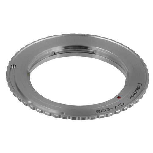 FotodioX Adaptador de Montura para Lente Contax Yashica a Canon EOS con Enfoque Infinito y Construcción de Aluminio Anodizado