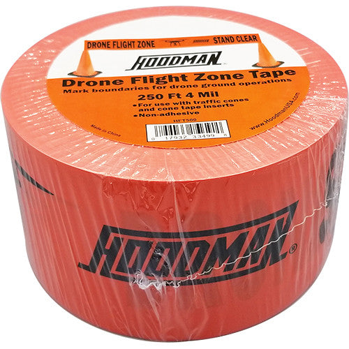 Hoodman Cinta de Zona de Vuelo para Drones 250 pies x 3 pulgadas
