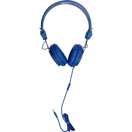 HamiltonBuhl Favoritz Auriculares con Micrófono In-Line Drivers 40mm Azul