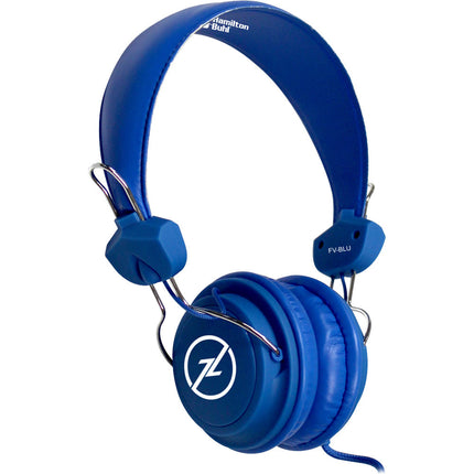 HamiltonBuhl Favoritz Auriculares con Micrófono In-Line Drivers 40mm Azul