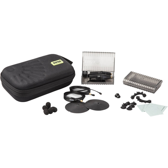 DPA Microphones 4060 CORE Micrófono Omni Lavalier Stereo para Instrumentos 134 dB SPL Kit Completo