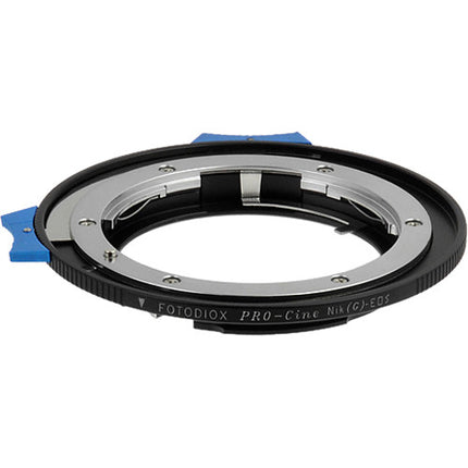 FotodioX Pro Adaptador de Montura para Lentes Nikon G Tipo F a Canon EOS Metal Chrome