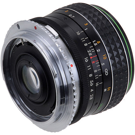 FotodioX Adaptador para Montura Olympus OM a Cámara Canon EOS Anodizado Aluminio Supports Infinity Focus