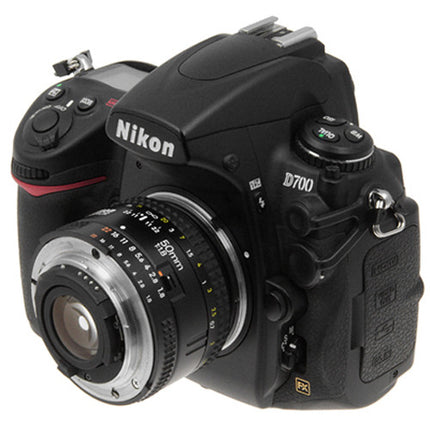 FotodioX Adaptador Anillo Macro Reverso 77mm para Cámaras Nikon F-Mount Aluminio Anodizado