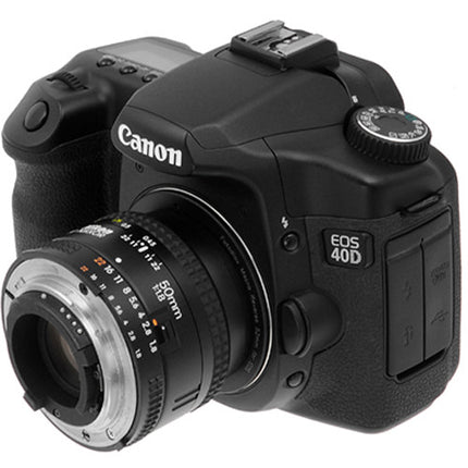 FotodioX 52mm Adaptador Reversible Macro de Aluminio Anodizado para Canon