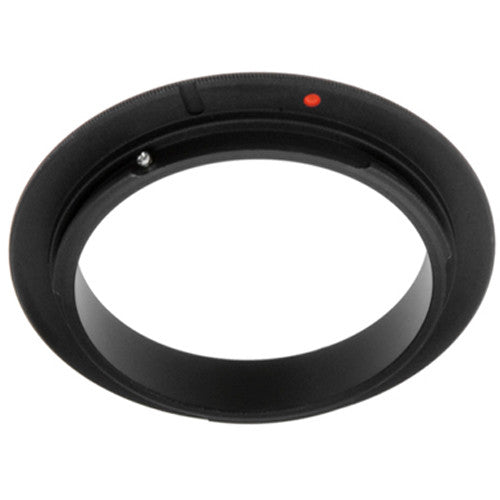 FotodioX 58mm Adaptador para Montura Invertida Macro para Canon EF-Mount Aleación de Aluminio Anodizado