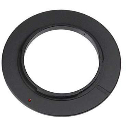 FotodioX Adaptador Anillo Macro Reverso 58mm para cámaras Nikon F Mount aluminio anodizado