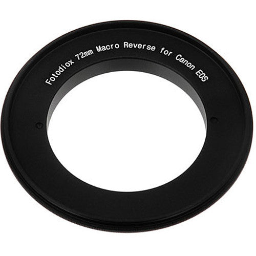 FotodioX Adaptador Macro Reversible 72mm Aluminio para Nikon F-Mount