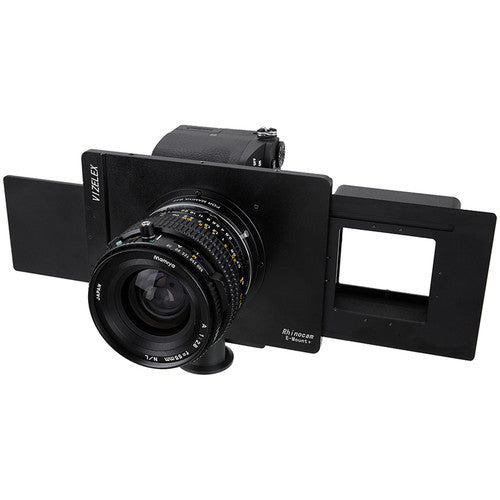 FotodioX Vizelex RhinoCam sistema con montura Mamiya 645 para cámaras Sony E-Mount Full Frame con pantalla de composición 6x4.5 cm