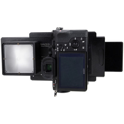 FotodioX Vizelex RhinoCam sistema con montura Mamiya 645 para cámaras Sony E-Mount Full Frame con pantalla de composición 6x4.5 cm