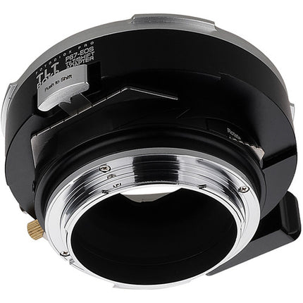 FotodioX Pro TLT ROKR Adaptador Tilt Shift para Pentax 67 a Canon EOS con 10mm Shift 10° Tilt
