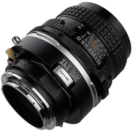 FotodioX Pro TLT ROKR Adaptador Tilt Shift para Pentax 67 a Canon EOS con 10mm Shift 10° Tilt