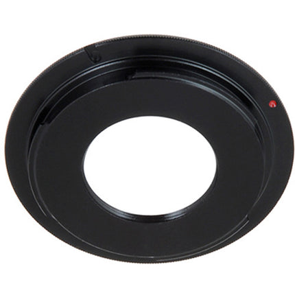 Adaptador FotodioX para Lente C Mount a Cámara Nikon F Montura Aluminio Anodizado