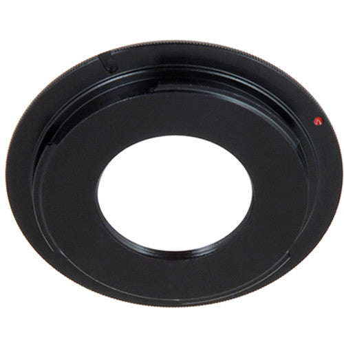 Adaptador FotodioX para Lente C Mount a Cámara Nikon F Montura Aluminio Anodizado