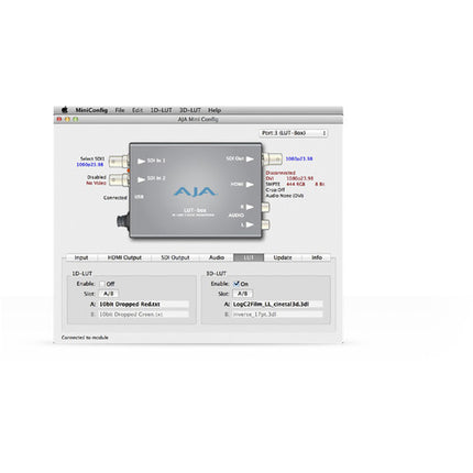 AJA Hi5-12G Mini-Convertidor 12G-SDI a HDMI 2.0 UHD 4K60 HDR