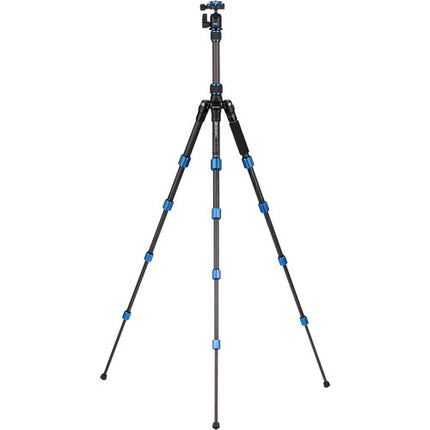 Benro FSL09CN00 Trípode de Viaje Ligero Fibra de Carbono 51.2 Pulgadas 8.8 lb con Cabezal Bola