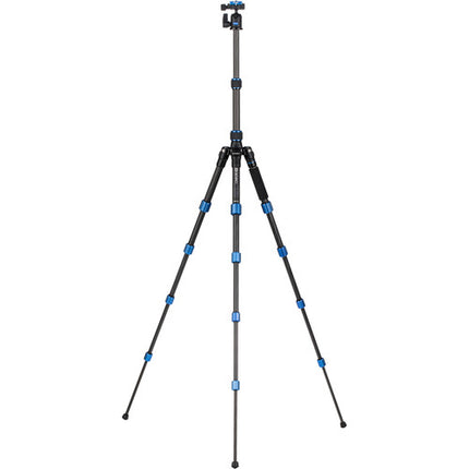 Benro FSL09CN00 Trípode de Viaje Ligero Fibra de Carbono 51.2 Pulgadas 8.8 lb con Cabezal Bola
