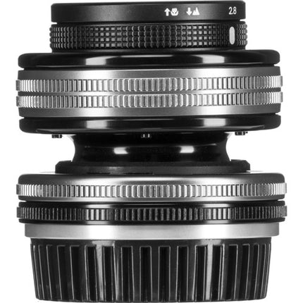 Lensbaby Composer Pro II con Sweet 80 para Canon EF montura con apertura f2.8-22 y enfoque mínimo 1.8 ft