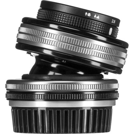 Lensbaby Composer Pro II con Sweet 80 para Canon EF montura con apertura f2.8-22 y enfoque mínimo 1.8 ft