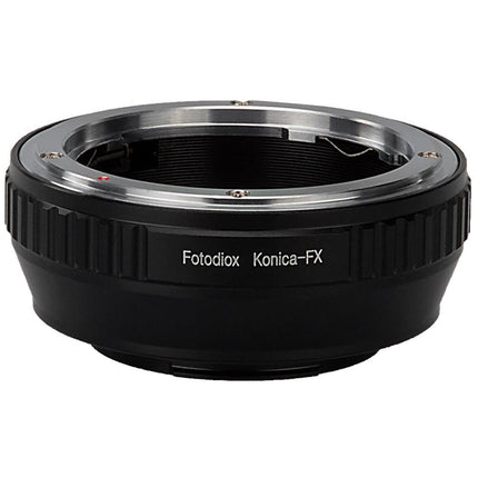 FotodioX Adaptador de Montura para Lente Konica AR a Cámara Fujifilm X Metal Chrome