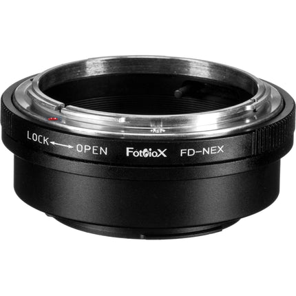 FotodioX Adaptador de Montura para Lentes Canon FD FL a Sony E con Enfoque Infinito y Aluminio Anodizado