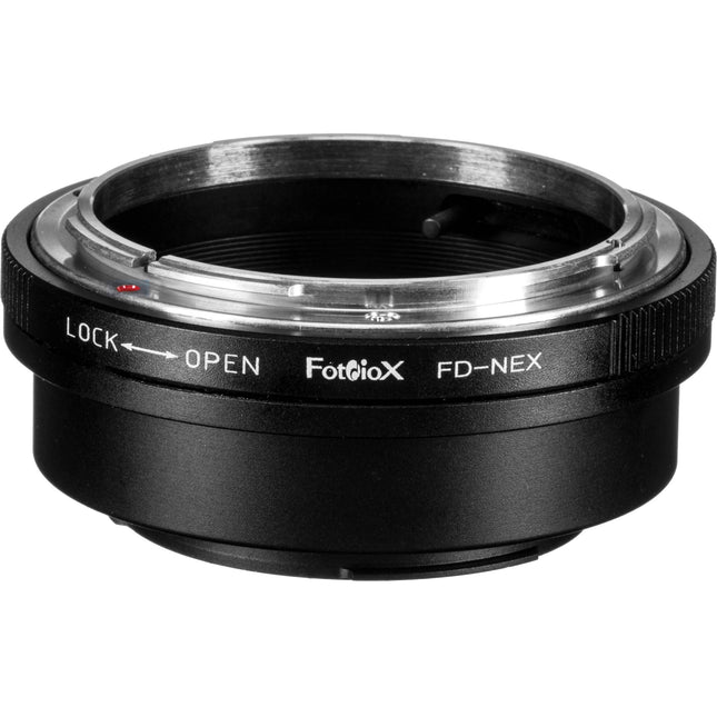FotodioX Adaptador de Montura para Lentes Canon FD FL a Sony E con Enfoque Infinito y Aluminio Anodizado