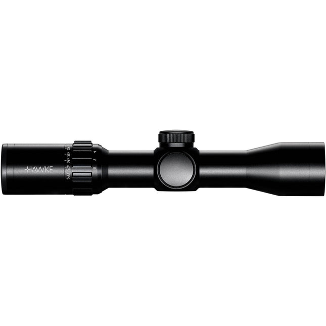 Hawke Sport Optics 2-8x36 XB30 Mira Compacta para Ballesta con Retícula Iluminada Rojo y Verde