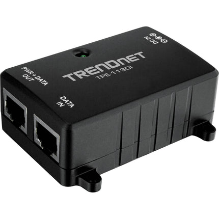 TRENDnet TPE-113GI Inyector PoE Gigabit Hasta 15.4W y 100 m de Alcance