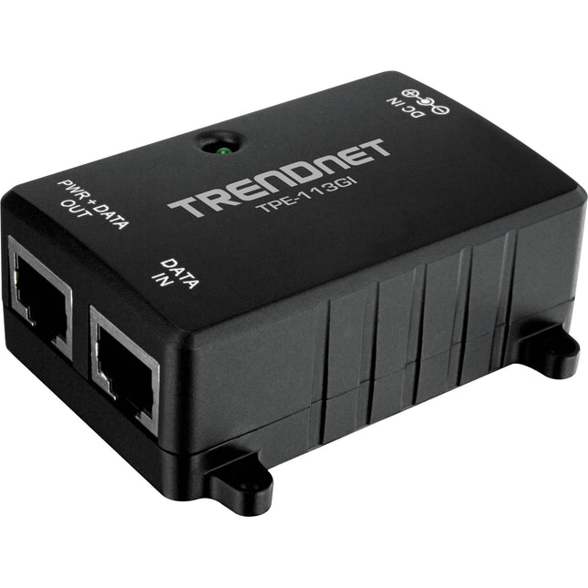 TRENDnet TPE-113GI Inyector PoE Gigabit Hasta 15.4W y 100 m de Alcance