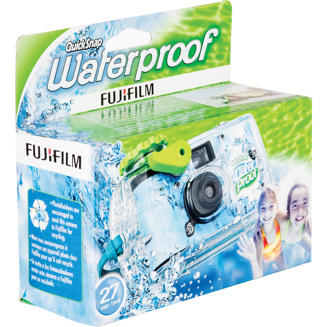 FUJIFILM QuickSnap 800 Cámara desechable 35mm impermeable 27 exposiciones 35 pies