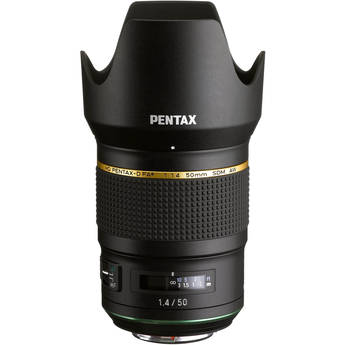 Pentax HD FA 50mm f/1.4 SDM AW Lente Full-Frame Luminosidad F/1.4 Sellado