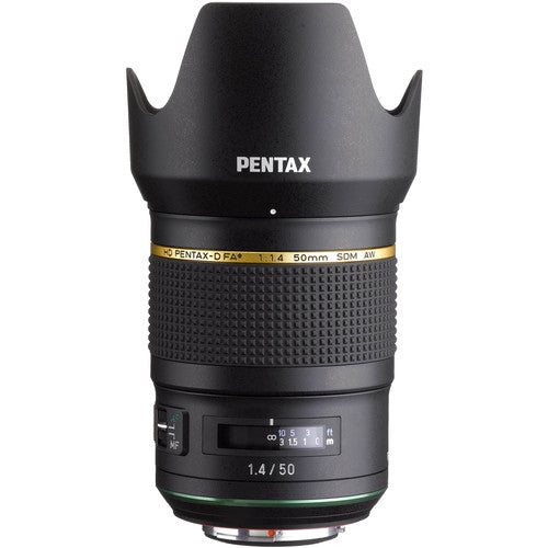 Pentax HD FA 50mm f1.4 SDM AW Lente K-Mount Full Frame Apertura f1.4-16