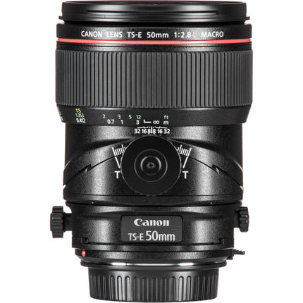 Canon TS-E 50mm f/2.8L Macro Objetivo Desplazable Full Frame 0.5x Macro