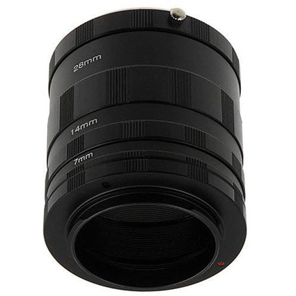 FotodioX Tubo de Extensión Macro para Sony Alpha Montura E 7 14 y 28mm