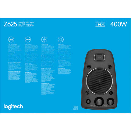 Sistema de altavoces Logitech Z625 con subwoofer 200W RMS y entrada óptica