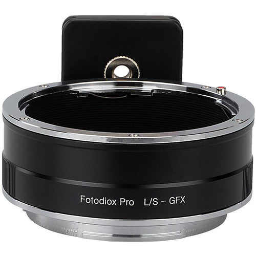 FotodioX Pro Adaptador Montura Leica S a Cámara Fujifilm G Metal Chrome